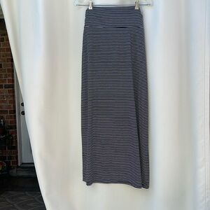 High waist long skirt